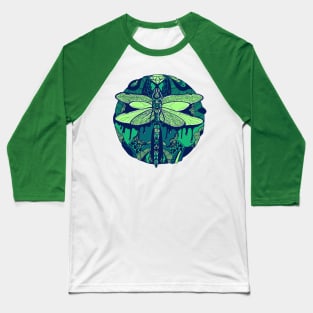 Ngreen Circle of the Dragonfly Baseball T-Shirt